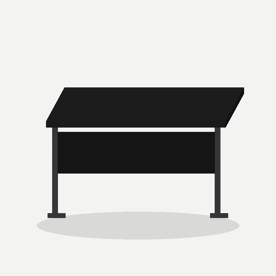 Escritorio de Acero
