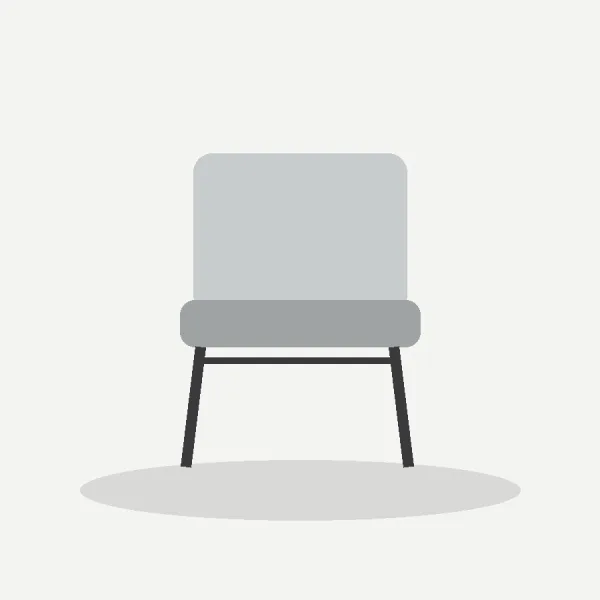 Silla de Visita Apilable